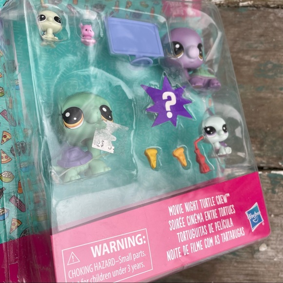 Littlest Pet Shop Toys Littlest Pet Shop Movie Night Turtle Crew